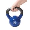 Kettlebell Vinyl Coated Weight Green  10Lb  9  Diameter