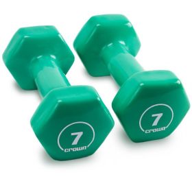 Vinyl Hex Dumbbells