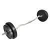 Curl Bar With Weights 66.1 Lb