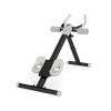 Adjustable Abdominal Trainer Ab Workout Machine Foldable Ab Cruncher-White
