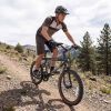 20 Inch Led-Lit Cycling Bike With 2 Speakers And Ambient Lights For Men And Women-Black