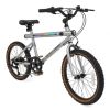 20 Inch Led-Lit Cycling Bike With 2 Speakers And Ambient Lights For Men And Women-Black