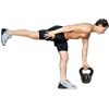 3 Pieces 5 10 15lbs Kettlebell Weight Set - Color: Black