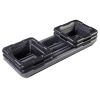 43 Inches Height Adjustable Fitness Aerobic Step with Risers-Gray - Color: Gray