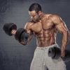 66 Lbs Fitness Dumbbell Weight Set with Adjustable Weight Plates and Handle - Color: Black