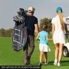9.5 Inch Lightweight Golf Cart Bag with 15 Way Top Dividers-Red - Color: Red