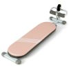Multifunctional Sit Up Bench Workout Bench with 3 Gear Adjustable Angles and Adjustable Length-Pink