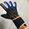 1 Pair Football Goalkeeper Gloves Professional Non-Slip Breathable Wear-Resistant Gloves Orange