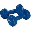 SPRI Deluxe Vinyl Dumbbells  6lb Pair  Red