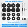 Fitness Room Set: Dumbbell Weight Set+3-in-1 3HP Folding Treadmill