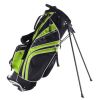 Golf Stand Cart Bag With 6-Way Divider Carry Pockets-Black