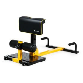 8-in-1 Multifunctional Home Gym Squat Fitness Equipment - Color: Black
