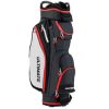 9.5 Inch Golf Cart Bag With 14 Way Dividers Top Organizer-Black - Color: Black