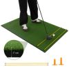 5 X 3 Ft Artificial Turf Grass Practice Mat For Indoors And Outdoors-27Mm - Color: Green - Size: 27Mm
