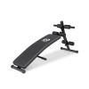 Adjustable Decline Sit Up Bench for Exercise - Color: Black