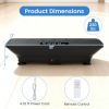 Vibration Plate Exercise Machine with Gravity Sensor for Home-Black - Color: Black