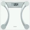 Taylor Precision Products 76024192 Instant Read 400-Lb Capacity Glass And Metallic Bathroom Scale