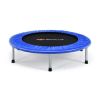 36 Inch Mini Folding Trampoline Portable Recreational Fitness Rebounder-Blue - Color: Blue