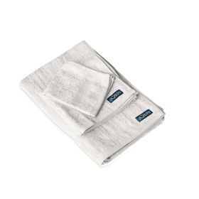 Peony White Bamboo Towel Set (All 3 Sizes)