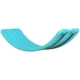 32.3" Balance Board, Wobble Board for Toddlers, Montessori Waldorf Toy, Blue, Perfect for Ages 3-6 Years Old