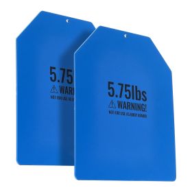 Weight Vest Plates, 5.75 LB Pairs, Premium Steel Weighted plates, Contoured Ergonomic Fit – WODs, Additional Weight for Weight Vests