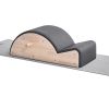 Pilates Spine Corrector, Home Gym Yoga Pilates Accessory, Rubber Wood Fitness Training Tool, Arc Fitness Body Workout Equipment, for Spine Exercises