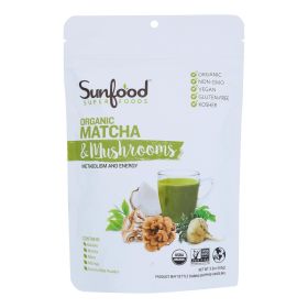 Sunfood - Matcha Powder Og2.mshroom - 1 Each-5.8 Oz