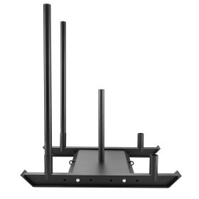 Weight Training Sled, Pull Push Power Sled, Fitness Strength Resistance Training, Steel Workout Equipment for Athletic Exercise & Speed Improvement