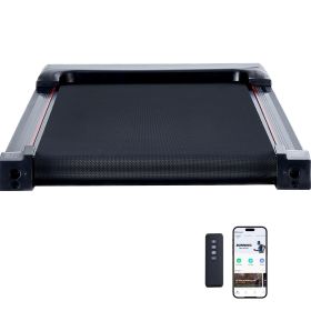 Walking Pad, Under Desk Treadmill with Incline, Working Walking Jogging Machine for Home Office, 265 Lbs Capacity 2.5HP Portable Walking Pad