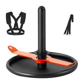 Weight Sled, Steel Power Sled, Fitness Strength Training Sleds for Athletic Exercise Speed Improvement, Workout Fitness Equipment with Harness