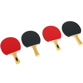 Ping Pong Paddle Set, Portable Table Tennis Rackets with 8 Ping Pong Balls, Storage Case for Teens, Adults