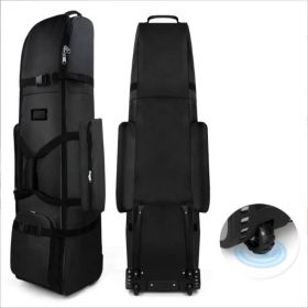 Golf Travel Bag with Wheels, Oxford Cloth Wear-Resistant Soft Sided Foldable Golf Club Bag Covers, for Airlines Golf Aviation Bag
