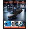 Cross Training Shoes, M Width Sneakers US Size 10, Wide Toe Box Shoes with Arch Support & Adjustable Lace-up, Training Shoes for Running, Gymnastics