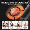 Exercise Bike, Adjustable Magnetic Resistance Stationary Bike, Indoor Cycling Bike for Home Cardio, Workout Bike with Silent Belt Drive