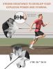 Agility Ladder,Football Training Equipment Set,4 Agility Hurdles, 20 feet12 Rungs Speed Ladder,12 Disc Cones,Resistance Parachute, Jump Rope