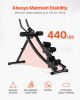 AB Workout Machine, Dual-track Ab Workout Equipment at Home Gym, Core & Abdominal Trainers for Women