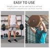 6 PCS Weight Plates Grip Plate Sets for Strength and Crossfit and Weightlifting Training, Barbell Weight Set for Home, 77 Lbs Total