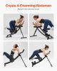 AB Workout Machine, Dual-track Ab Workout Equipment at Home Gym, Core & Abdominal Trainers for Women