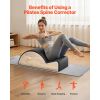 Pilates Spine Corrector, Home Gym Yoga Pilates Accessory, Rubber Wood Fitness Training Tool, Arc Fitness Body Workout Equipment, for Spine Exercises