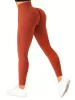 Color: black, Size: M - Women's Ribbed High Waist Fitness Leggings Simple Yoga Daily Leisure High Waist Sports Cycling Pants