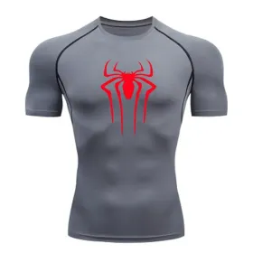Color: Gold, Size: XL - New Compression Shirt Men Fitness Gym Sport Running T-Shirt Rashgard Tops Tee Quick Dry Short Sleeve T-Shirt For Men