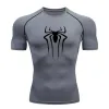 Color: Gold, Size: XL - New Compression Shirt Men Fitness Gym Sport Running T-Shirt Rashgard Tops Tee Quick Dry Short Sleeve T-Shirt For Men