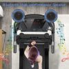 2.25HP Folding Treadmill with Bluetooth Speaker & Multi-functional Bracket