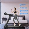 2.25HP Folding Treadmill with Bluetooth Speaker & Multi-functional Bracket