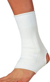 Elastic Ankle Support  White Extra Extra Large  13.5  - 15