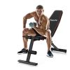 Adjustable Weight Bench Strength Training Bench for Full Body Workout - Color: Black