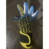 1 Pair Football Goalkeeper Gloves Professional Non-Slip Breathable Wear-Resistant Gloves Orange