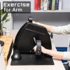 W002K Home Use Hands And Feet Trainer Mini Exercise Bike Black
