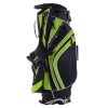Golf Stand Cart Bag With 6-Way Divider Carry Pockets-Black