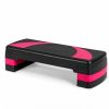 31 Inch Adjustable Exercise Aerobic Stepper With Non-Slip Pads